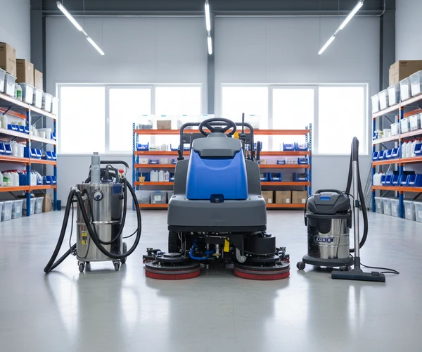 Range of professional cleaning machines